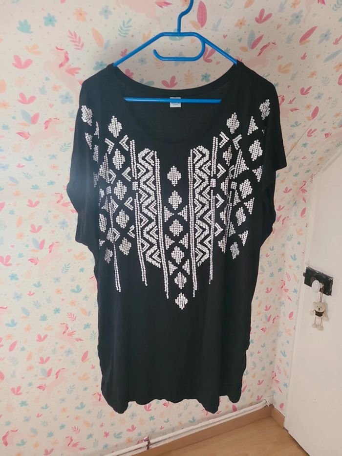 Tunique à sequins