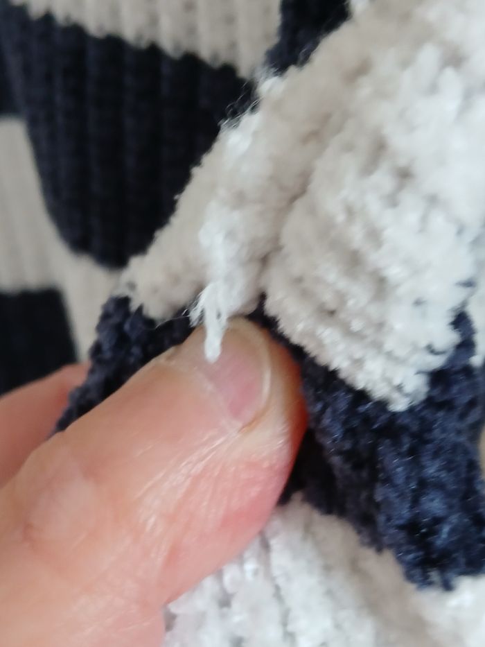 Pull maille chenille oversize Taille M - photo numéro 7