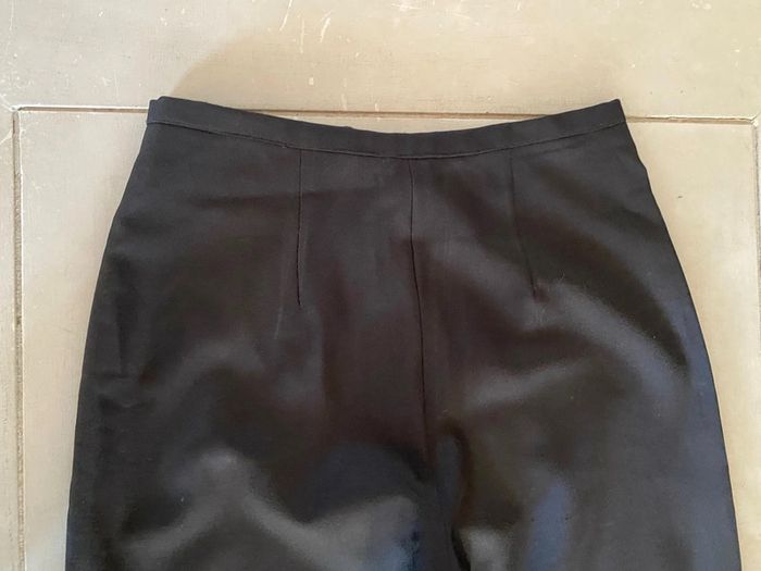 Pantalon La City noir coupe droite longueur 3/4 taille 38 - photo numéro 13