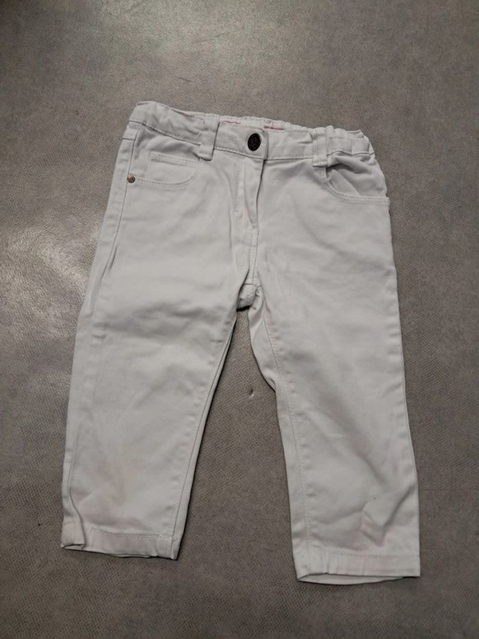 pantacourt jean fille 4 ans