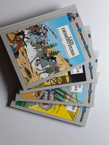 4 BD "Les tuniques bleues" - la collection -