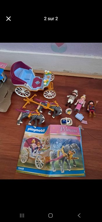 Carosse playmobil
