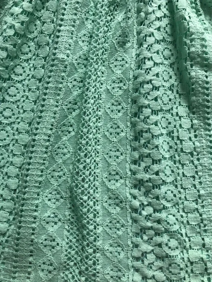 BB- Blouse à bretelles « culture sud » menthe T u NEUVE - photo numéro 4