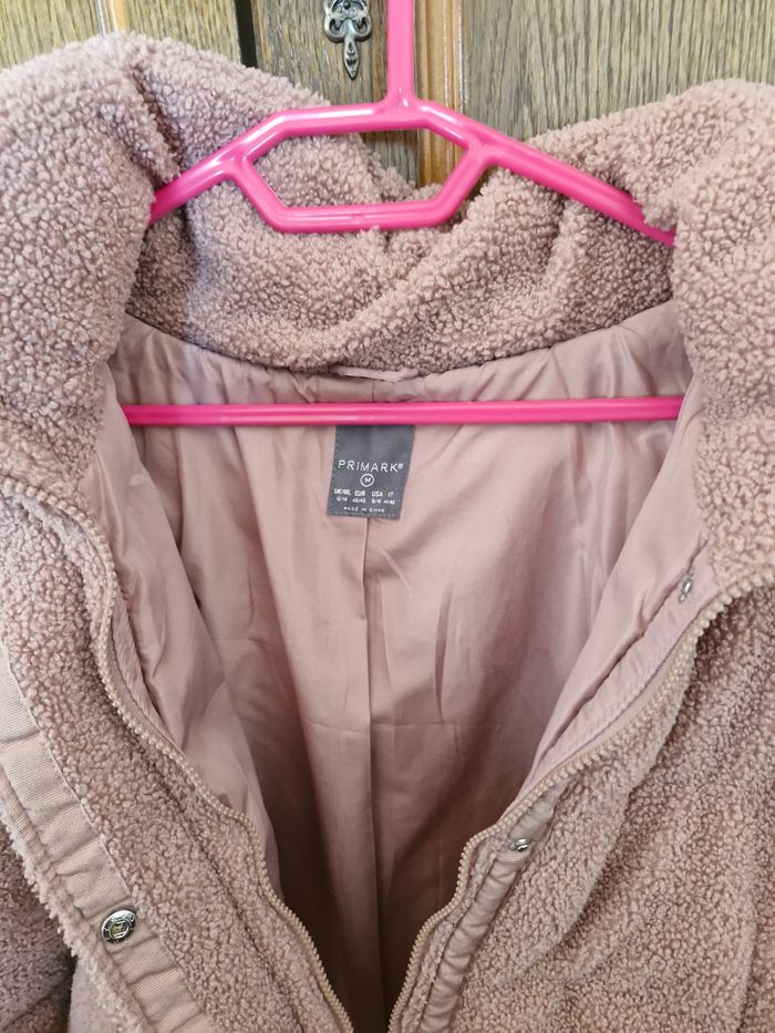 Veste  rose style Teddy - photo numéro 2