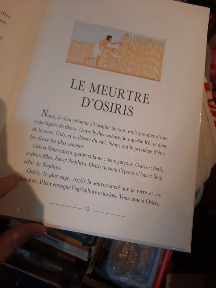 Mythologie Égypte livre enfant contes et légende - photo numéro 13