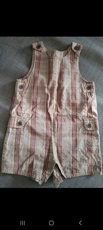 Salopette short 18mois
