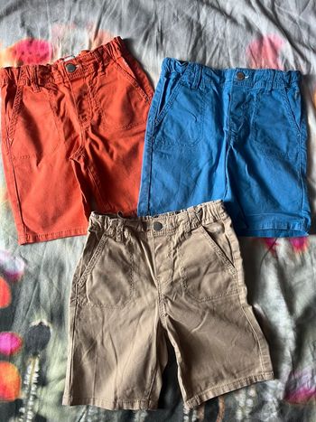 Lot 3 shorts Okaïdi