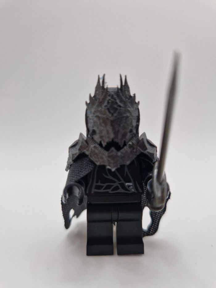 Figurine type lego Nazgul custom 3d résine et peint seigneur des anneaux - photo numéro 2