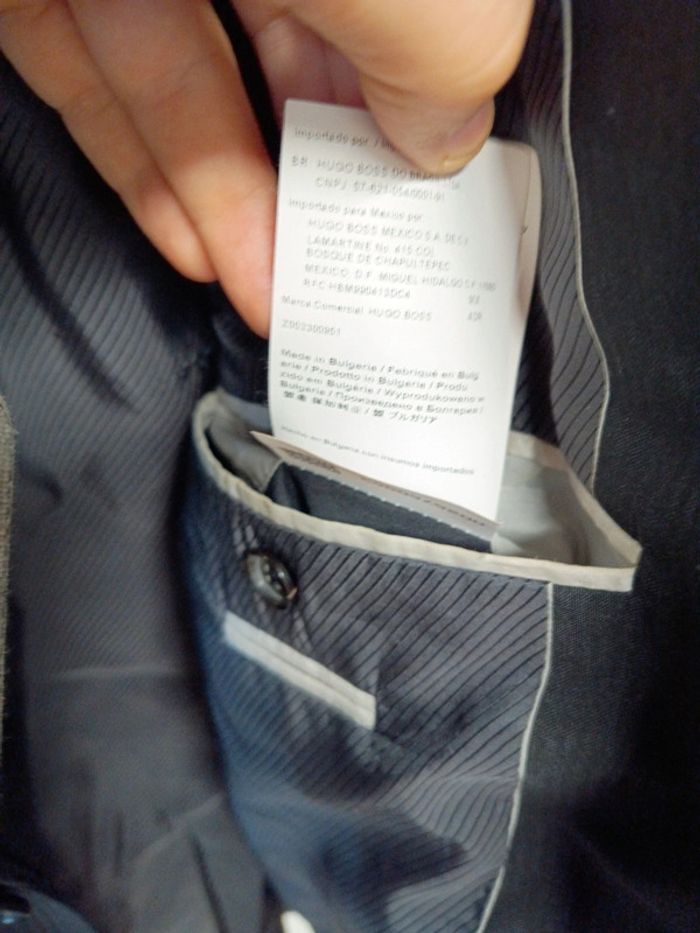 Veste de costume Hugo Boss taille 50 coloris noir - photo numéro 11