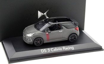 NOREV DS3 CABRIO RACING GRIS AMC019486 1/43