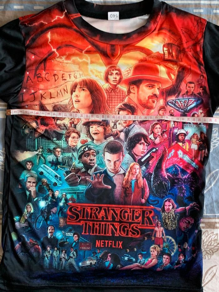 Teeshirt Stranger Things t150 - photo numéro 6