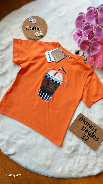 Tshirt garçon taille 4 ans mayoral NEUF