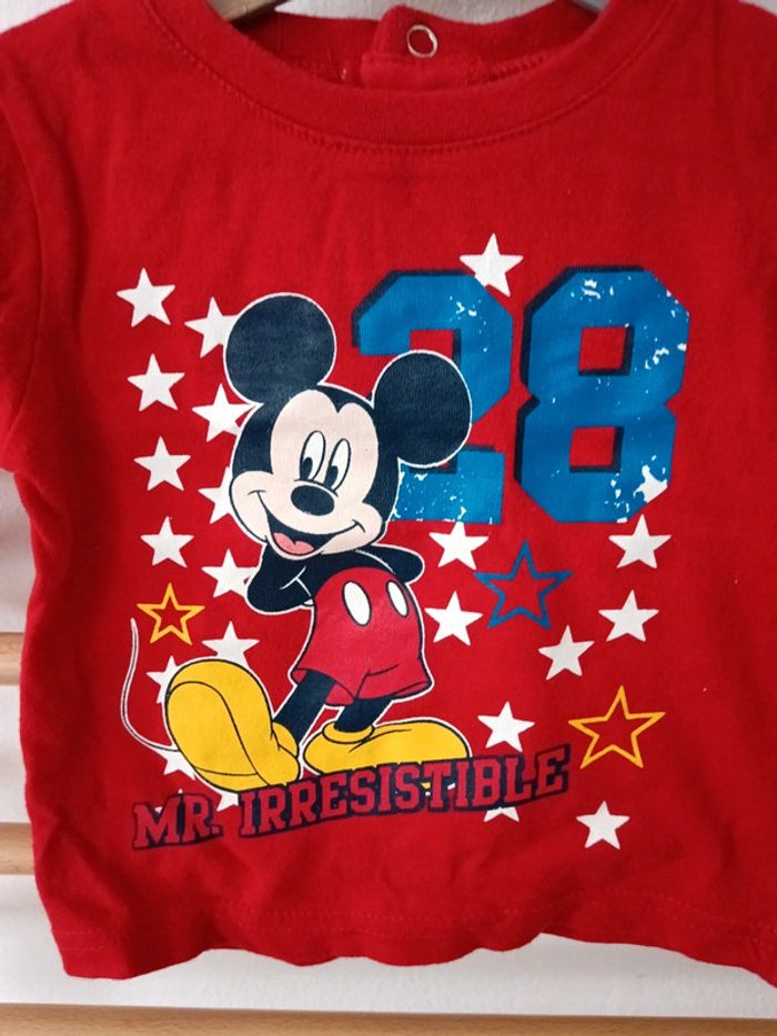 T-shirt manche longue disney baby mickey - photo numéro 2