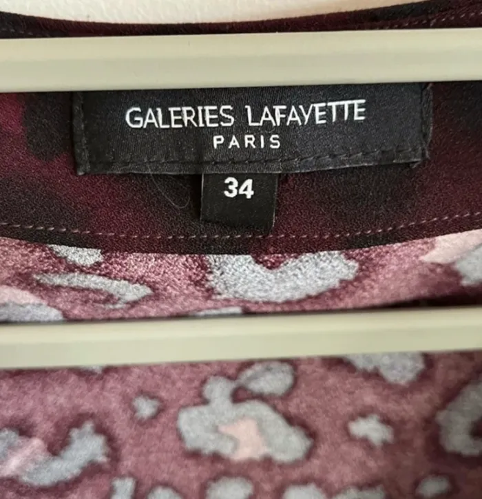 Robe léopard galeries Lafayette sexy - photo numéro 3