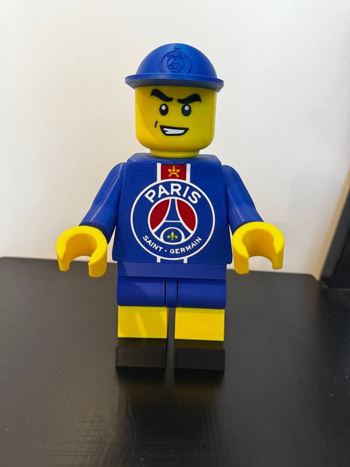 Personnage brickman PSG personnalisé