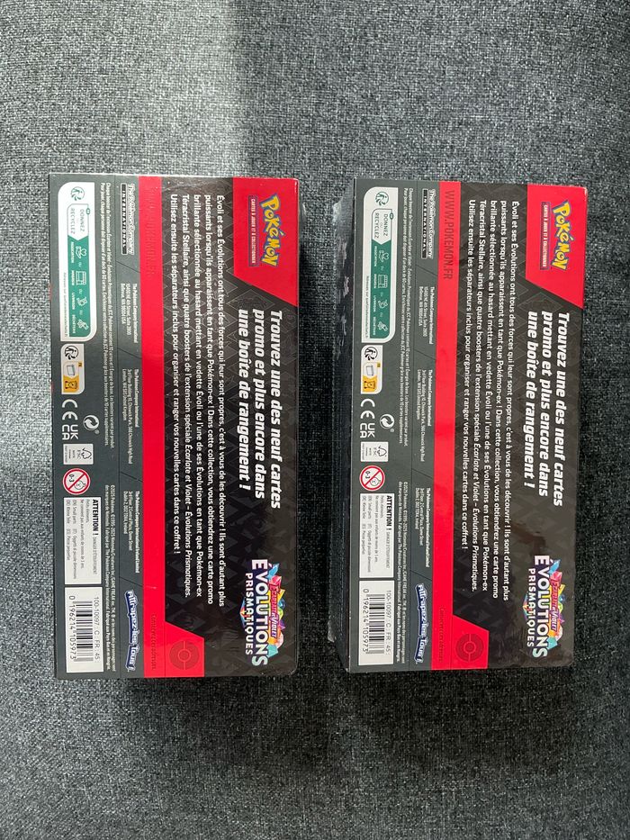 Coffrets Pokémon EV9, EV8.5 - photo numéro 7