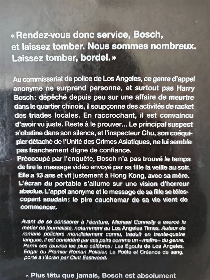Roman policier " Les neuf Dragons " - photo numéro 3