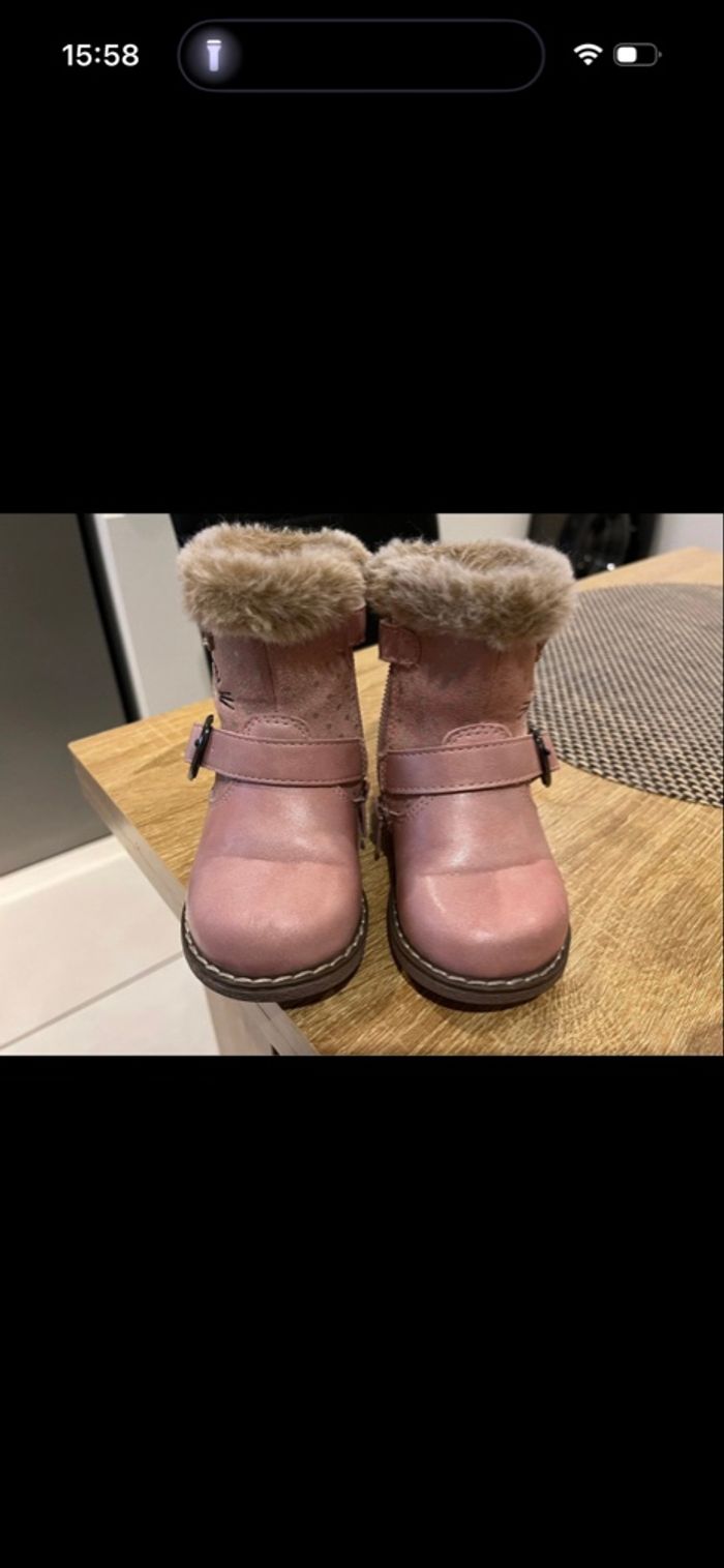 Boots fille taille 20 - photo numéro 4
