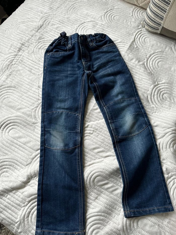 Jeans garçon 9 ans bleu brut