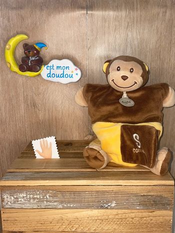 NAT196 doudou singe 🐒 babynat