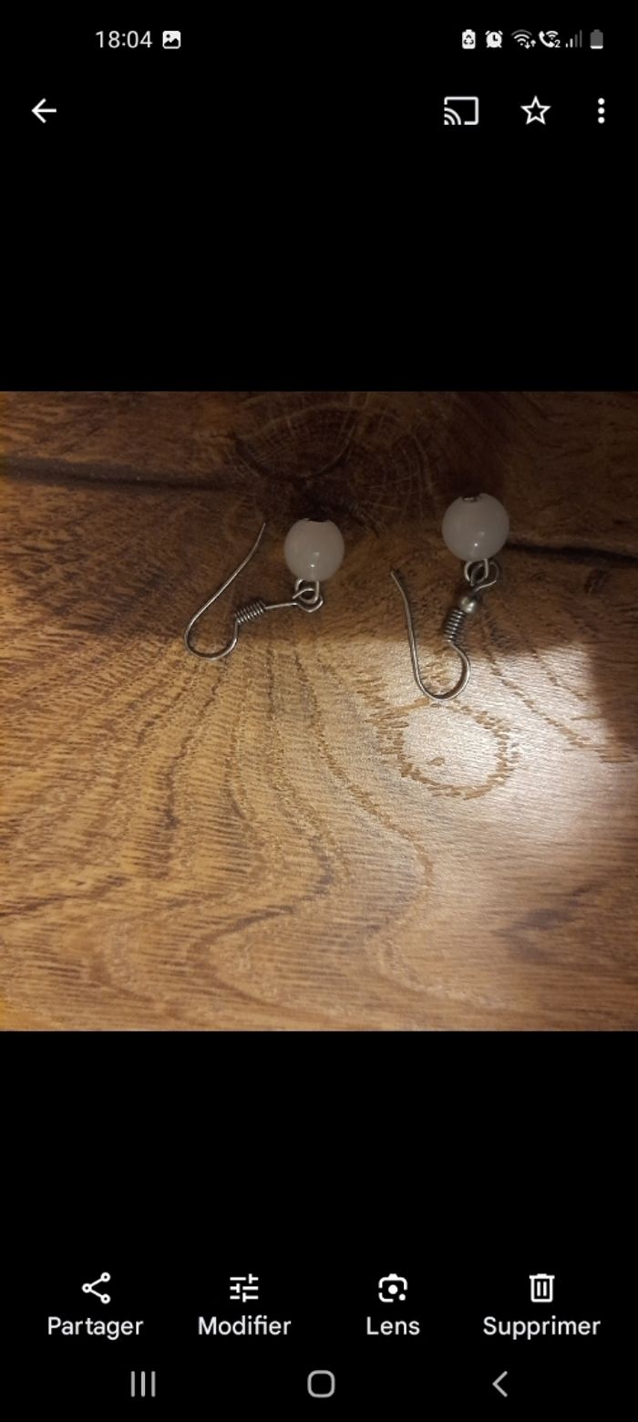 Boucle d'oreille pendante - photo numéro 2