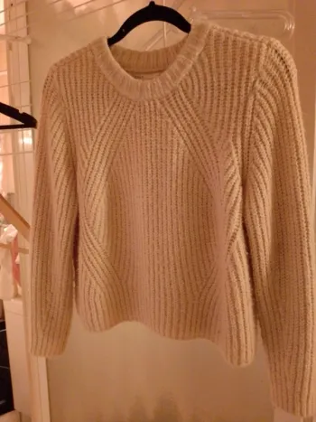 Pull écru