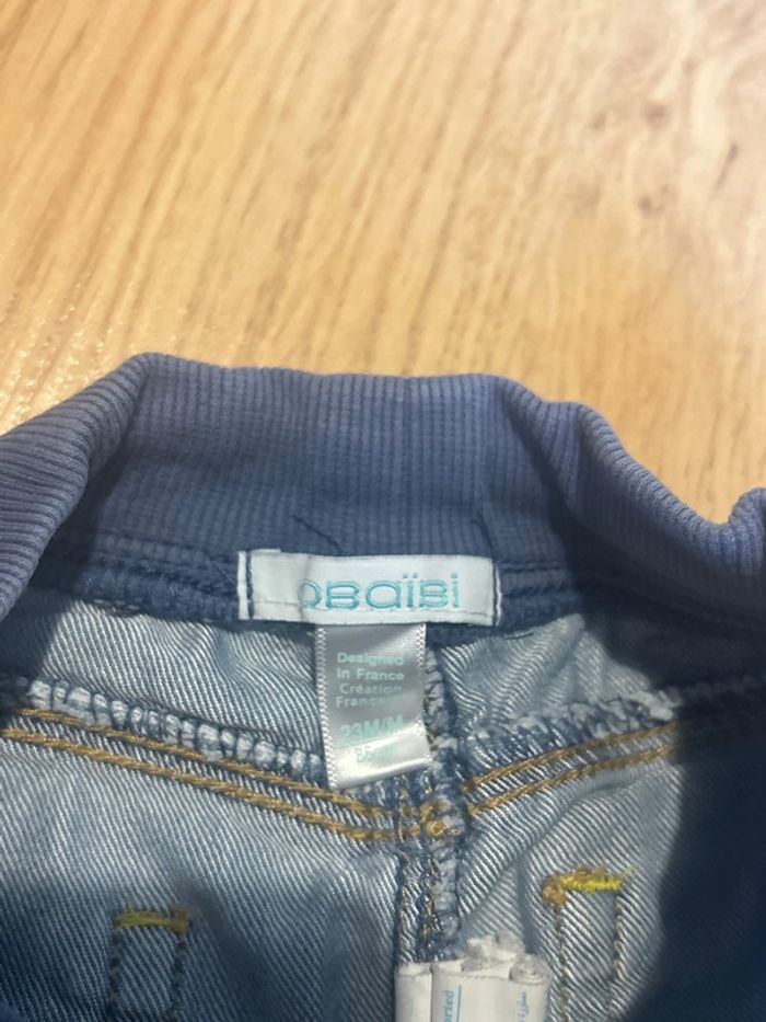 Short en jean Obaïbi 23 mois - photo numéro 3