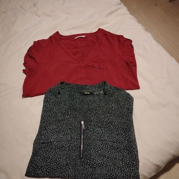 Lot 2 blouses femme taille 40