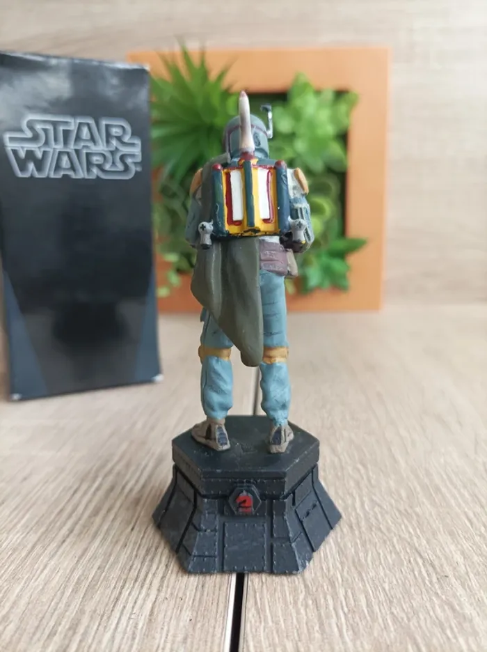 Figurine pièce d'échecs Boba Fett Star Wars Altaya - photo numéro 5