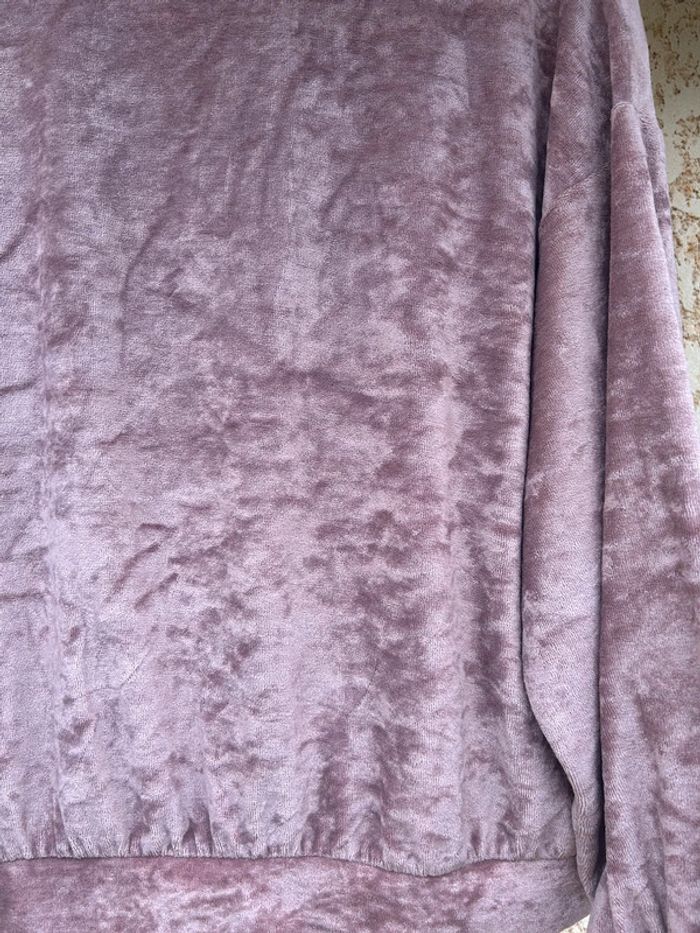 Pull en velours rose - photo numéro 3