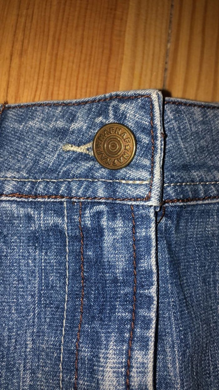 Jupe en jean Naf Naf taille 36 - photo numéro 3
