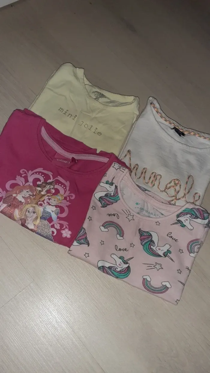 Lot de 4 tshirt - photo numéro 3