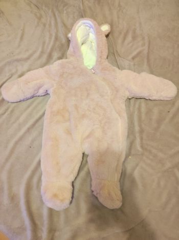 Combinaison rose poudré