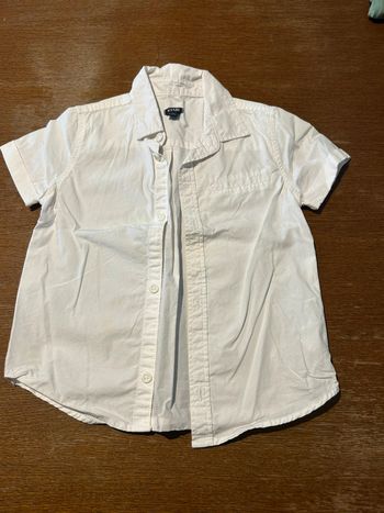 Chemise manche courte blanche