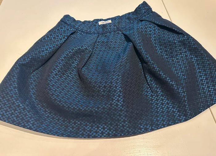 Superbe jupe brillante bleue - photo numéro 4