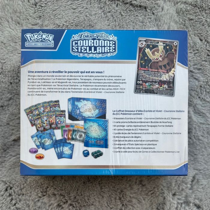 Coffret Dresseur Élite Ev7 - Etb Couronne Stellaire Fr - photo numéro 2