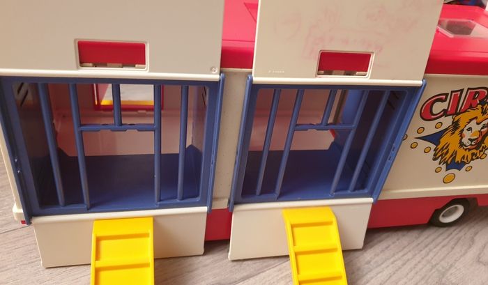 Playmobil : Roulotte + Cage aux fauves - photo numéro 6