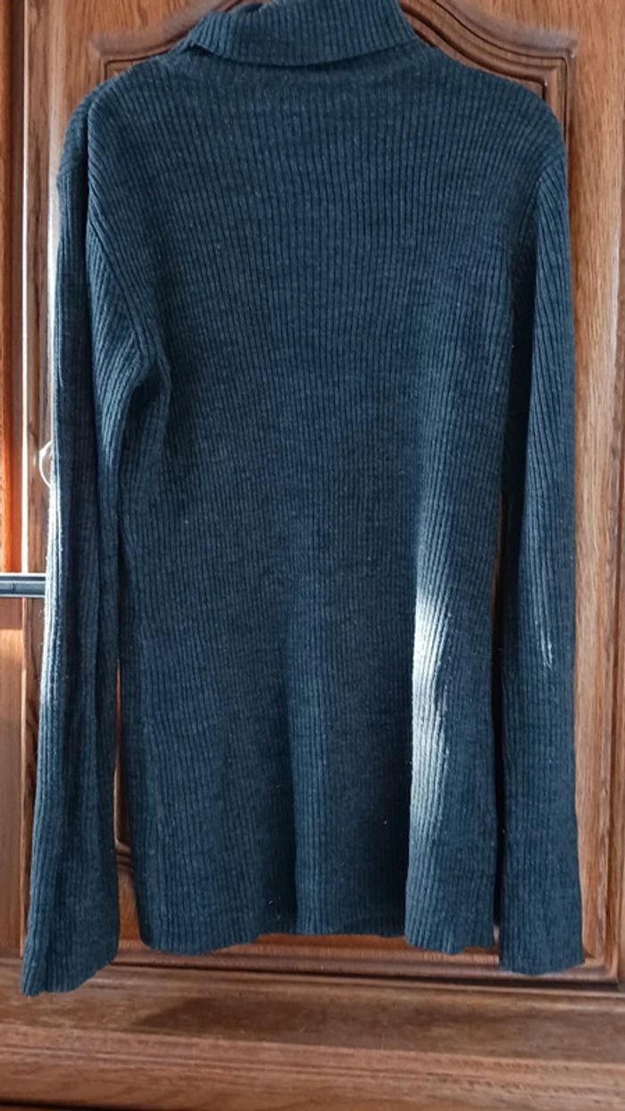 pull long col roule taille 42/44 / xl k woman - photo numéro 2