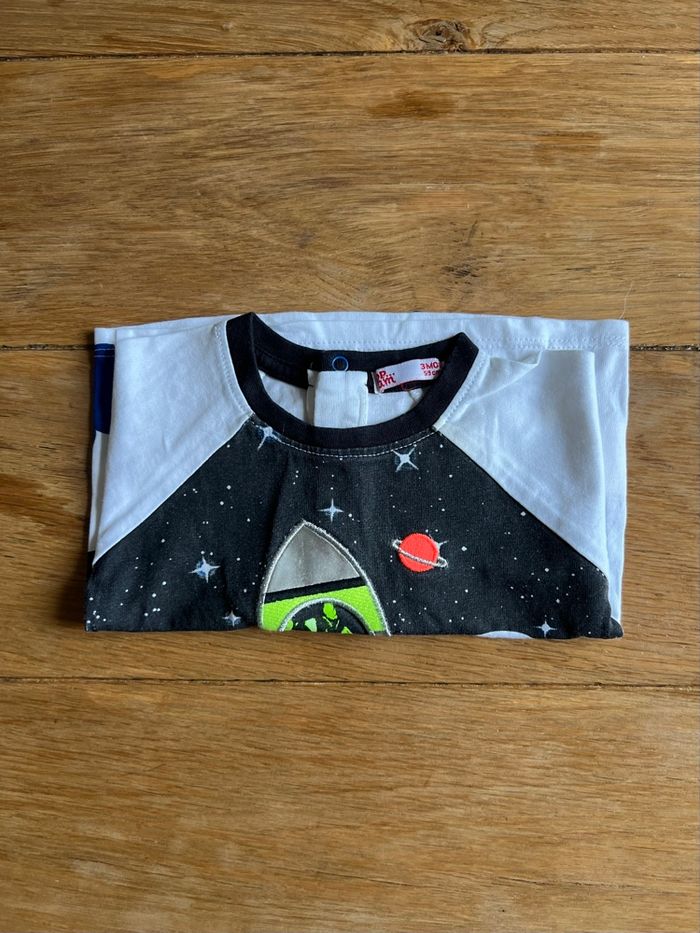 T-shirt ML DPAM 3 mois