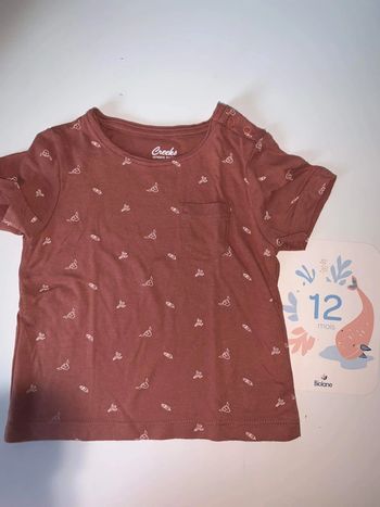 Tee shirt 12 mois