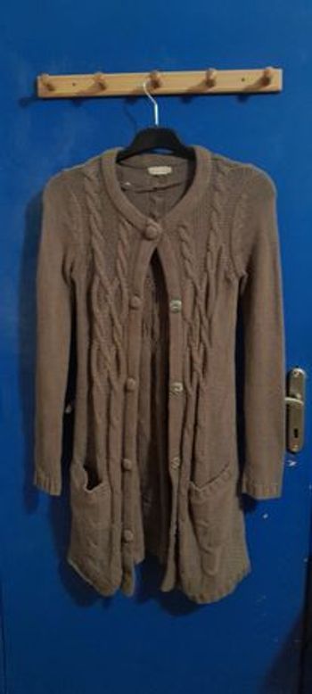 Veste longue Taille 36 marron