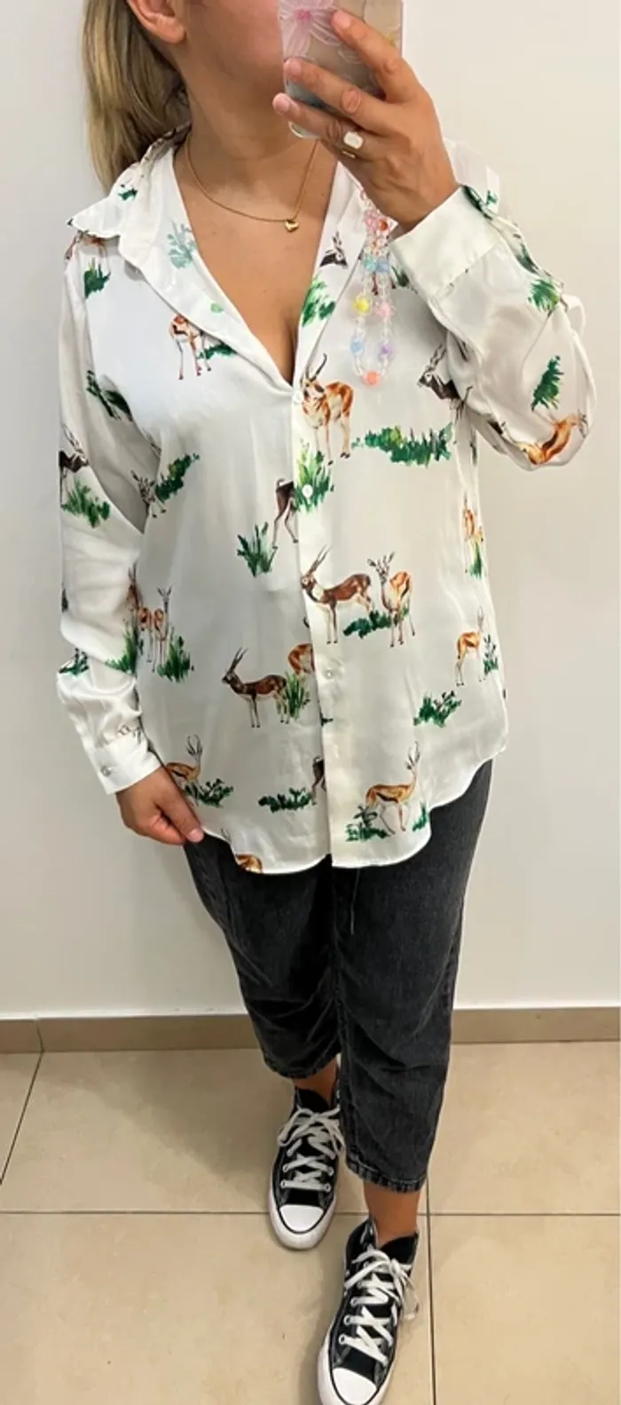 Chemise Zara Imprimée - photo numéro 7