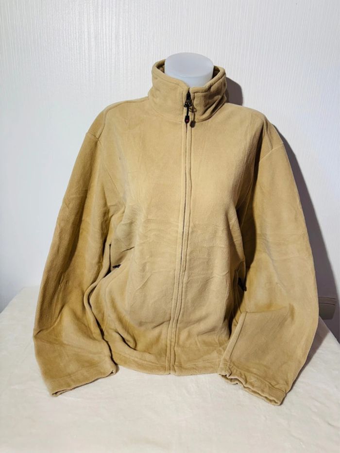 Veste polaire unisexe beige F.lli Campagnolo taille XL