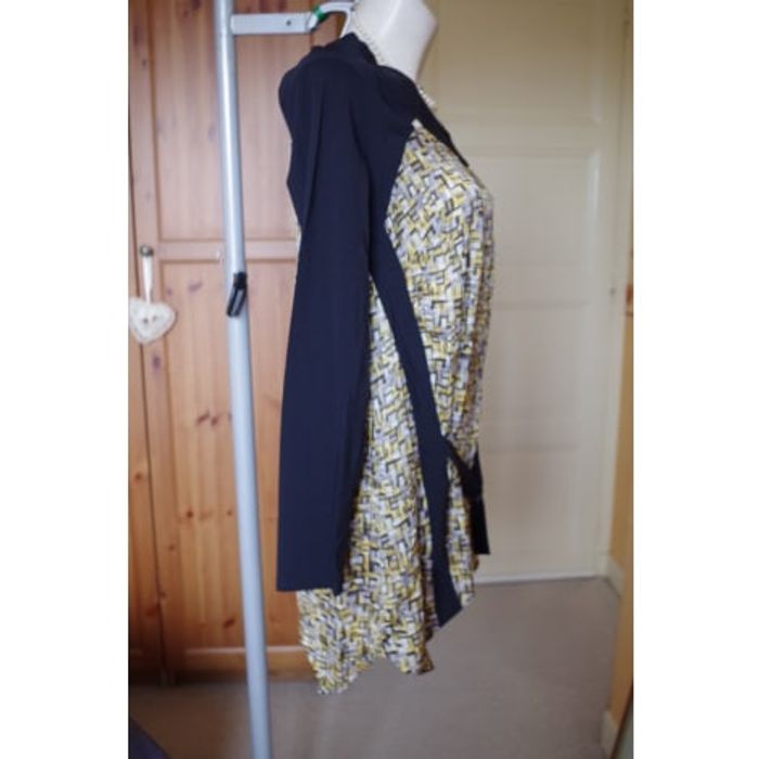 MIA SOANA -Tunique Jaune et noir T40 - photo numéro 2