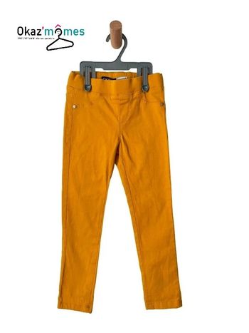 Tregging / pantalon stretch jaune - Okaïdi 5 ans