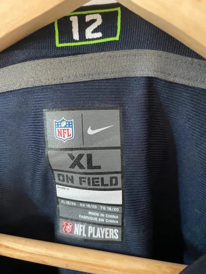 Nike Maillot Jersey NFL Lynch Seattle Seahawks 🏈 Mens S - photo numéro 8