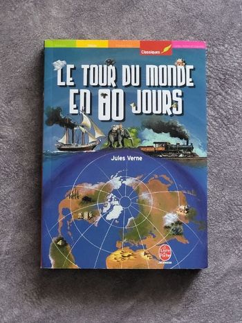 Le tour du monde en 80 jours Par J. Verne