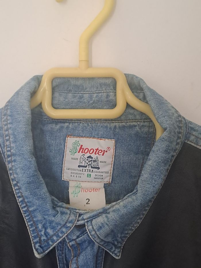 Veste vintage cowboy western mixte bi matière Shooter Taille 2 - photo numéro 5