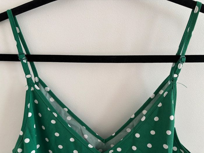 Robe verte à pois - photo numéro 3