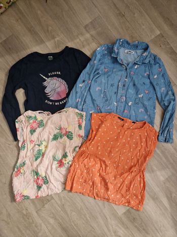 Lot de 7 vêtements fille